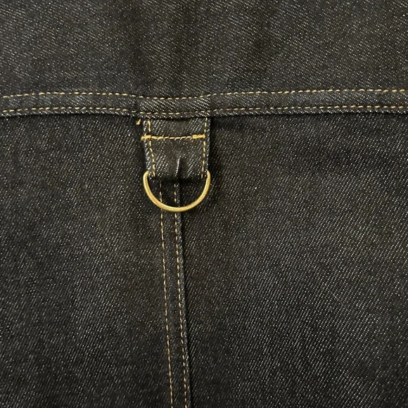 Liverpool Dark Blue Denim Jacket belted - Picture 5 of 7